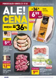 Gazetka promocyjna Aldi - ALE! CENA w ALDI - Gazetka - ważna od 06.03 do 06.03.2021 - strona 4 - produkty: Kurczak, Kaczka, Mięsne specjały, Lodówka, Tera, Karmi, Mięso, Zwierzęta