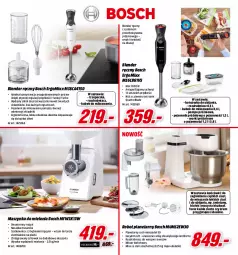 Gazetka promocyjna Media Markt - Gazetka Media Markt - Gazetka - ważna od 30.06 do 30.06.2021 - strona 19 - produkty: Sok, Ser, Noż, Gra, Robot planetarny, Blender ręczny, Blender, Maszynka do mielenia, Rozdrabniacz, Trzepaczka, Pojemnik, Mikser, Tera, Lack, Szynka, Robot, Maszynka, Kubek, Bosch