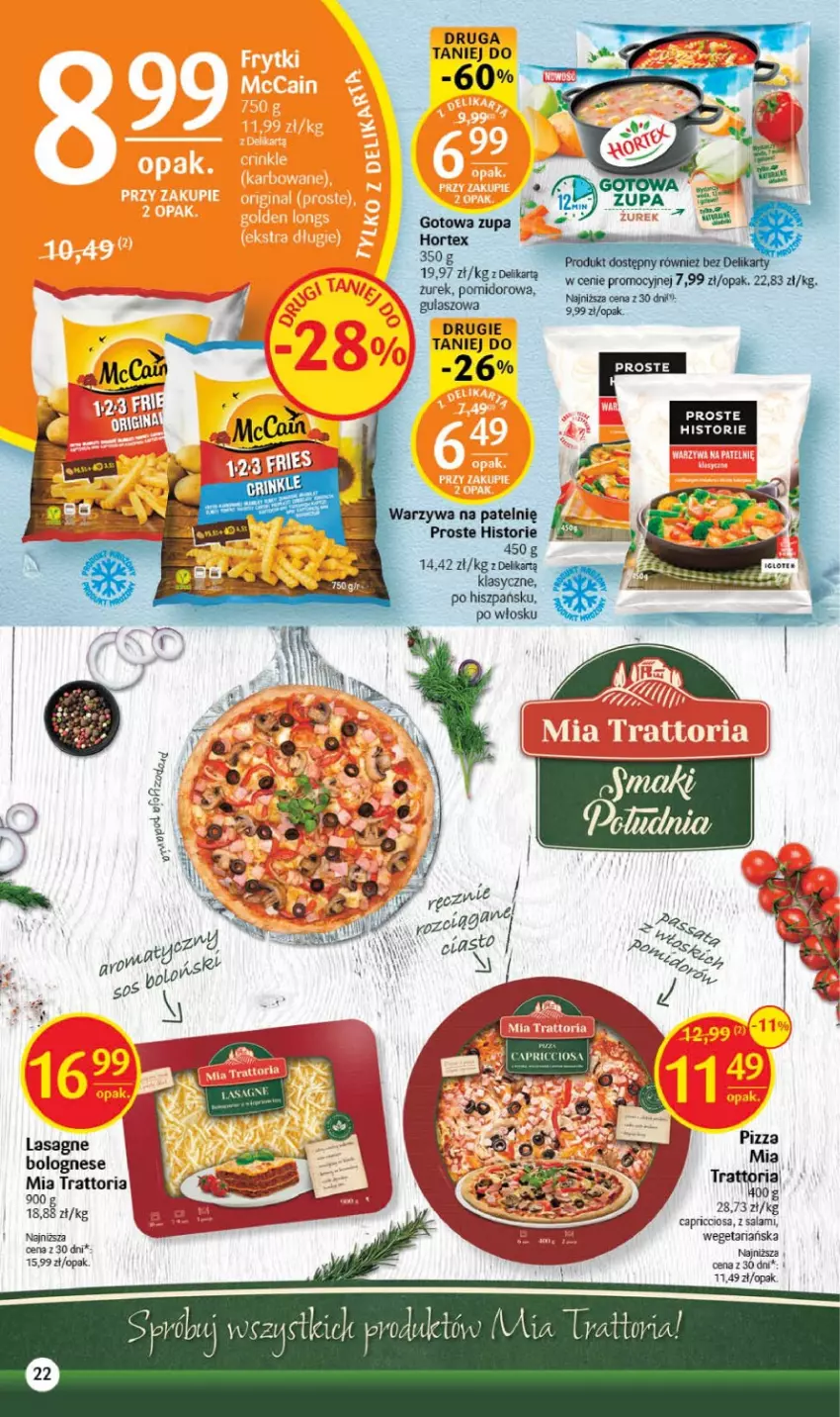 Gazetka promocyjna Delikatesy Centrum - Gazetka DC10 - ważna 09.03 do 15.03.2023 - strona 22 - produkty: Lasagne, Salami