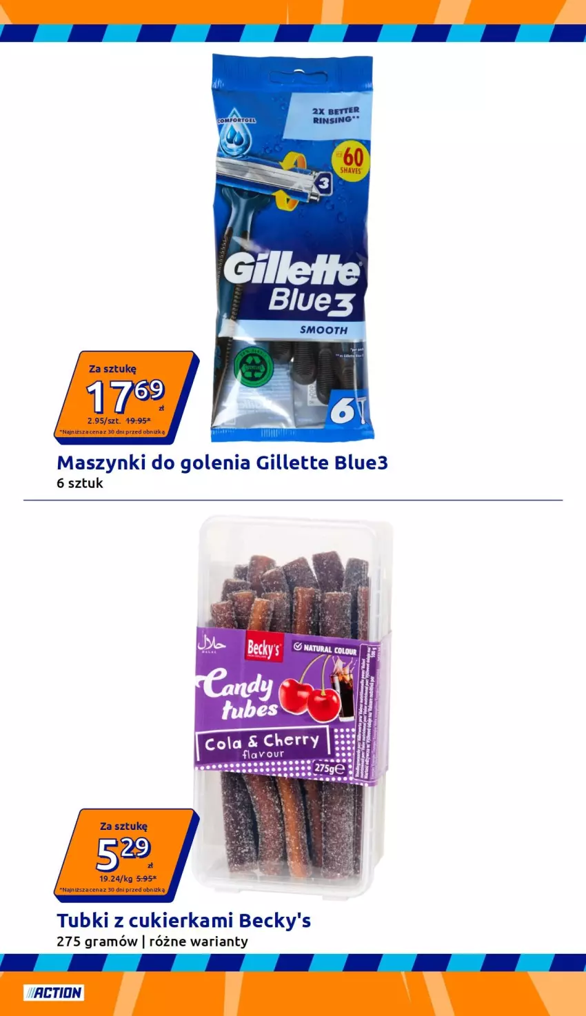 Gazetka promocyjna Action - Gazetka tydzień 39 2026 - ważna 23.09 do 29.09.2026 - strona 19 - produkty: Cukier, Gillette, Gra