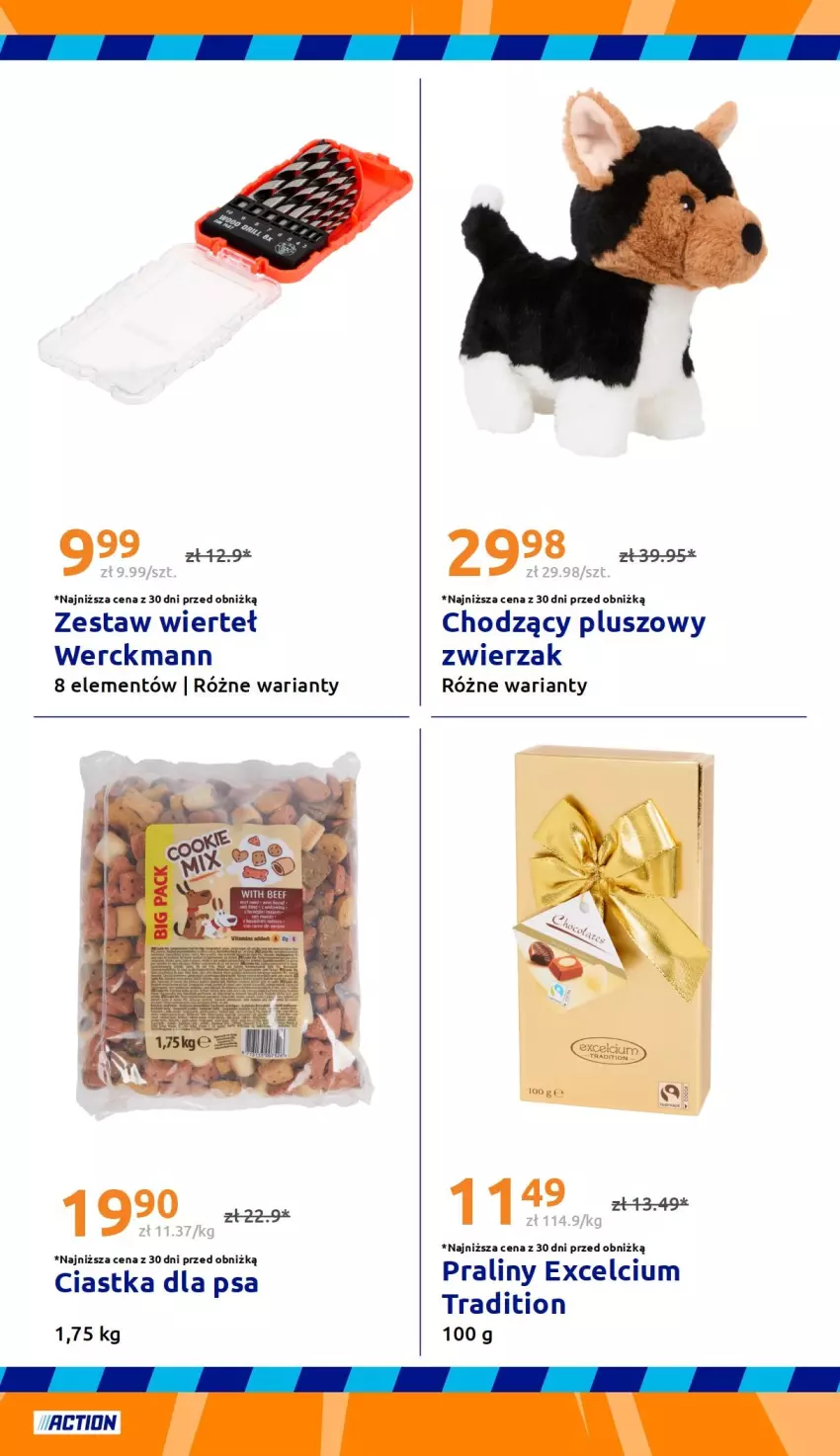 Gazetka promocyjna Action - Gazetka tydzień 39 2026 - ważna 23.09 do 29.09.2026 - strona 26 - produkty: Ciastka, Fa, Praliny, Zestaw wierteł