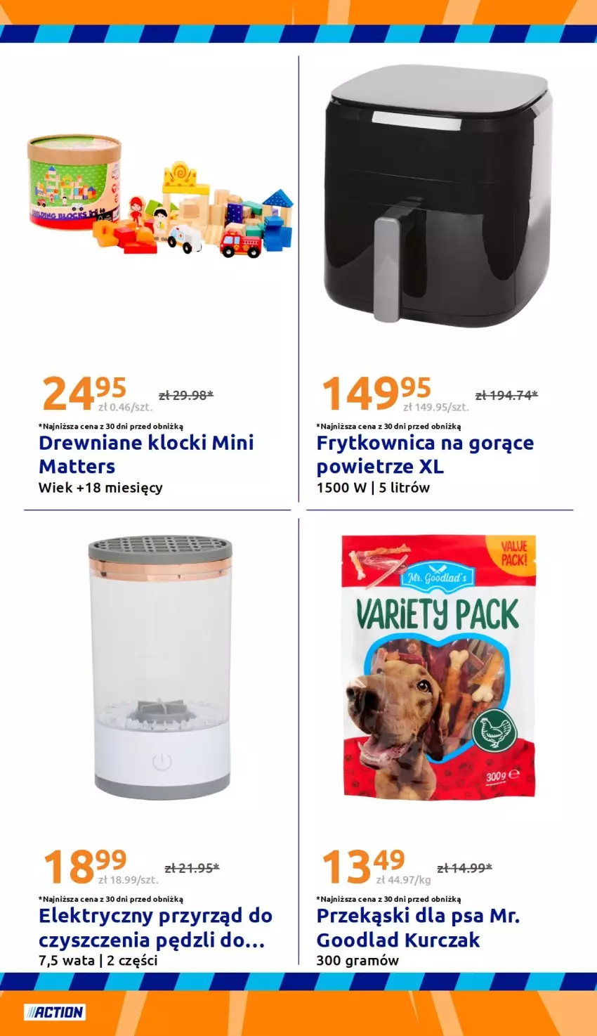 Gazetka promocyjna Action - Gazetka tydzień 39 2026 - ważna 23.09 do 29.09.2026 - strona 29 - produkty: Drewniane klocki, Gra, Klocki, Kurczak, Przekąski dla psa