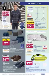 Gazetka promocyjna Aldi - Gazetka - ważna od 23.10 do 23.10.2021 - strona 9 - produkty: Top, Ser, Telefon, Ryba, Buty, Wieszak, Stojak, Kosz, Kabel USB, Koszula, Wełna, Półbuty, Bokserki