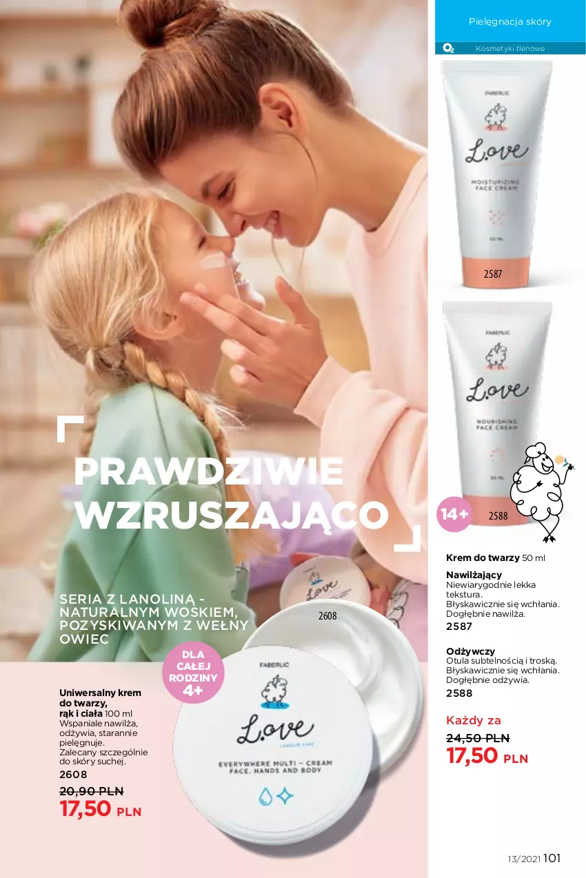 Gazetka promocyjna Faberlic - Gazetka - ważna 06.09 do 26.09.2021 - strona 101 - produkty: Krem do twarzy, Pielęgnacja skóry, Ser