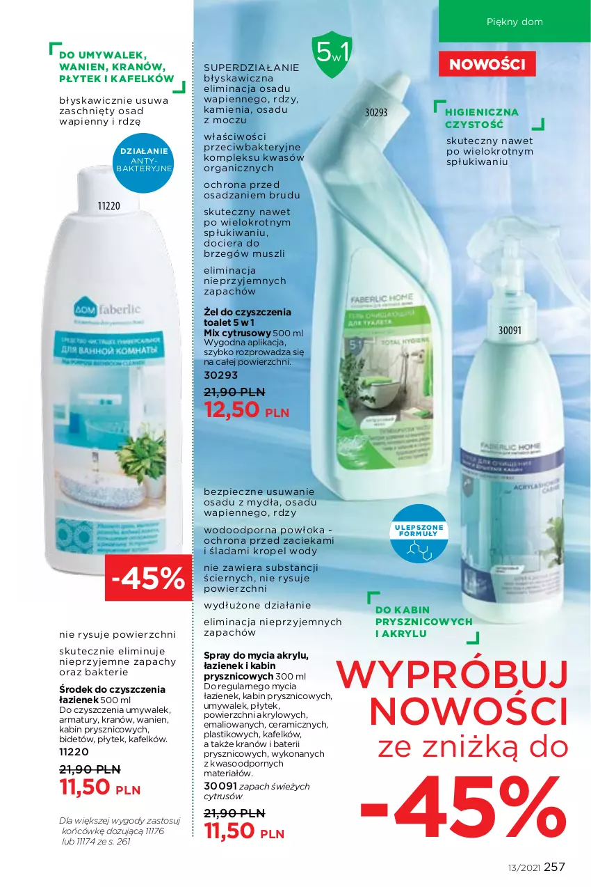 Gazetka promocyjna Faberlic - Gazetka - ważna 06.09 do 26.09.2021 - strona 257 - produkty: Mus, Piec, Por