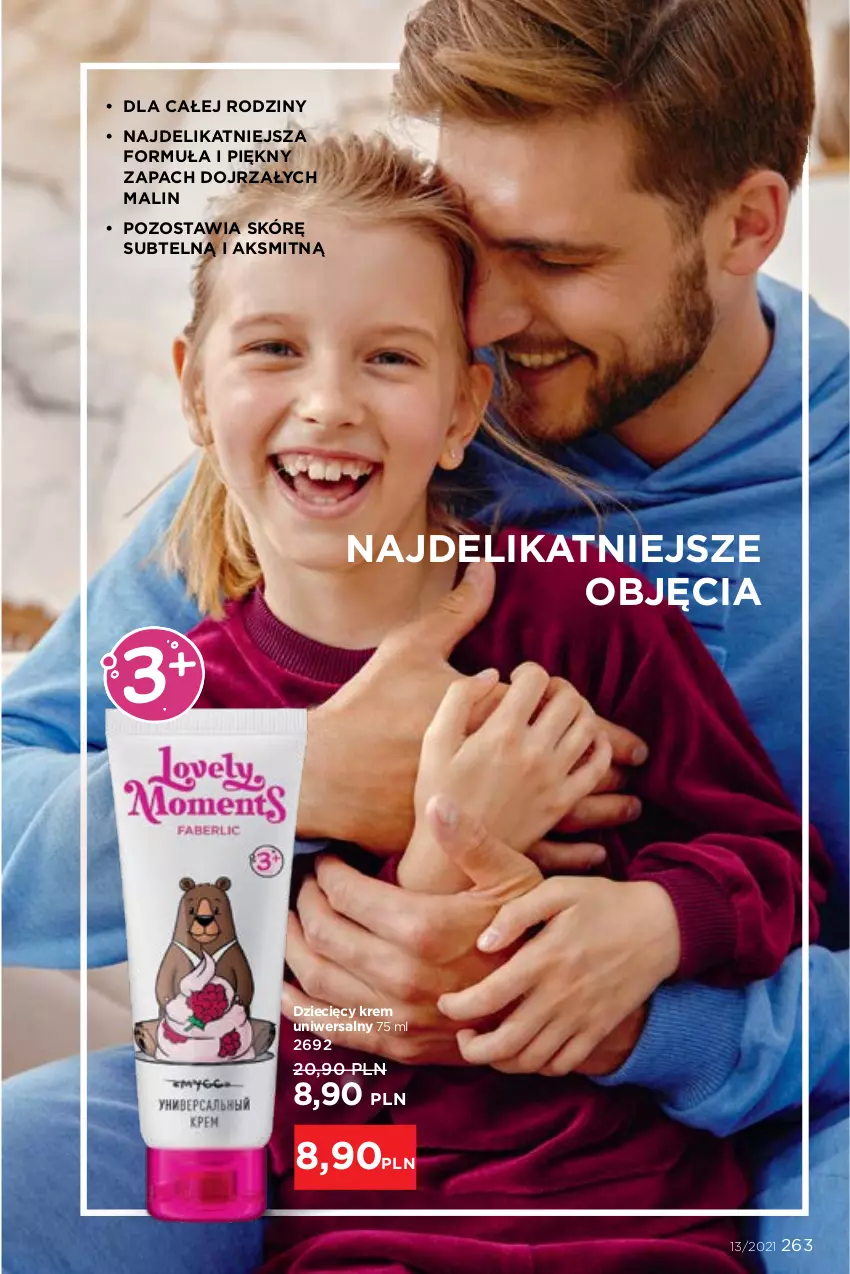 Gazetka promocyjna Faberlic - Gazetka - ważna 06.09 do 26.09.2021 - strona 263 - produkty: Dzieci, Krem uniwersalny