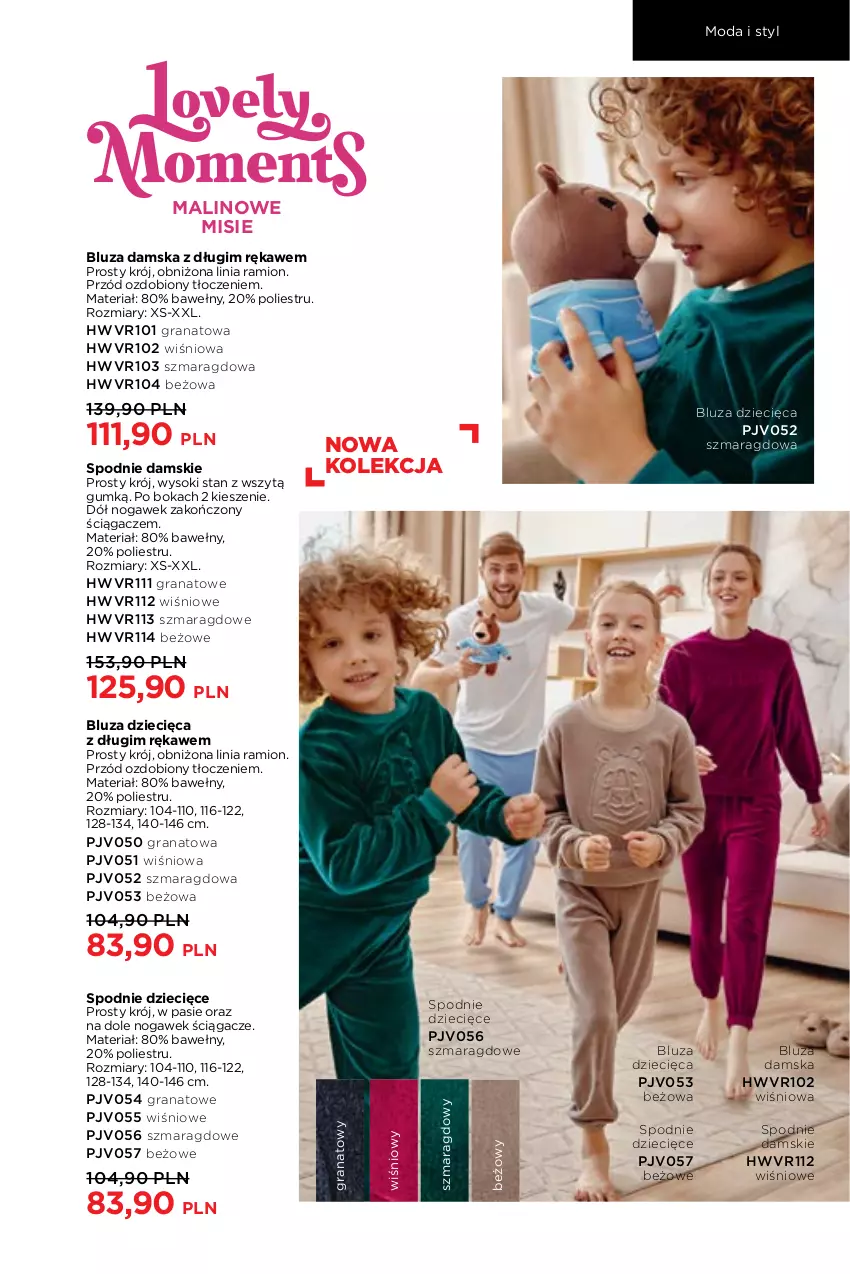 Gazetka promocyjna Faberlic - Gazetka - ważna 06.09 do 26.09.2021 - strona 291 - produkty: Bluza, Dzieci, Gra, Granat, Moda, Sok, Spodnie