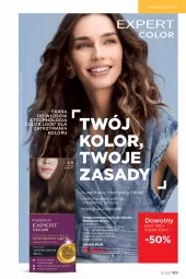 Gazetka promocyjna Faberlic - Gazetka - Gazetka - ważna od 26.09 do 26.09.2021 - strona 189 - produkty: Pielęgnacja włosów, Cień, Mleczko, Odżywka, Olej, Farba do włosów, Fa