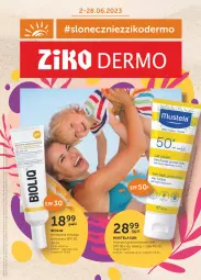Gazetka promocyjna Ziko - Gazetka Ziko Dermo - Gazetka - ważna od 28.06 do 28.06.2023 - strona 1 - produkty: Emulsja, Mus, Mleczko, Mustela
