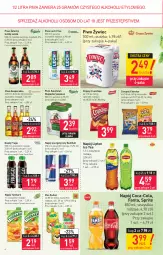 Gazetka promocyjna Stokrotka - Market - Gazetka - ważna od 07.07 do 07.07.2021 - strona 6 - produkty: Piwa, Piwo, Cheetos, Mus, Gra, Napój energetyczny, Kasztelan, Red Bull, Ice tea, Chipsy, Coca-Cola, Chrupki, Desperados, Lipton, Tymbark, Crunchips, Fanta, Owoce, Kubuś, Sprite, Napój, Fa