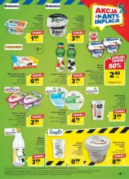 Gazetka promocyjna Carrefour - Gazetka - ważna od 05.01 do 05.01.2024 - strona 9 - produkty: Serek wiejski, Ser, Danone, Twaróg, Piątnica, Zott, Jogurt, Kosz, Activia, Serek, Bakoma, Ferrero, Deser, Mleczna kanapka, Kinder, Monte