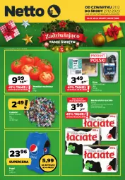 Gazetka promocyjna Netto - Artykuły spożywcze - Gazetka - ważna od 27.12 do 27.12.2023 - strona 1 - produkty: Cukier, Karp, Pepsi, Cukierki, Masło, Pomidor malinowy
