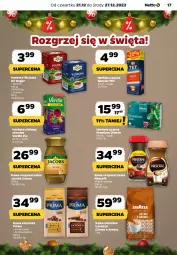 Gazetka promocyjna Netto - Artykuły spożywcze - Gazetka - ważna od 27.12 do 27.12.2023 - strona 17 - produkty: Nescafé, Kawa rozpuszczalna, Kawa ziarnista, Kawa, Dilmah, Herbata czarna, Prima, Lavazza, Jacobs, Herbata