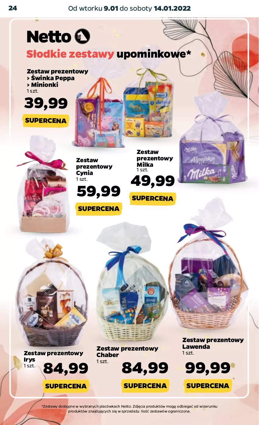 Gazetka promocyjna Netto - Artykuły spożywcze - ważna 09.01 do 14.01.2023 - strona 24 - produkty: Gra, Inka, Milka, Zestaw prezentowy