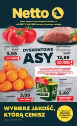Gazetka promocyjna Netto - Artykuły spożywcze - Gazetka - ważna od 14.01 do 14.01.2023 - strona 1 - produkty: Piwa, Piwo, Kurczak, Gra, Kawa mielona, Kawa, Tyskie, Siatka, Pieprz, Olej, Pomidor malinowy