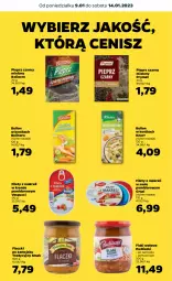 Gazetka promocyjna Netto - Artykuły spożywcze - Gazetka - ważna od 14.01 do 14.01.2023 - strona 13 - produkty: Prymat, Sos, Gra, Bulion, Lion, Pieprz, Pudliszki, Flaki, Graal, Flaki wołowe, Knorr