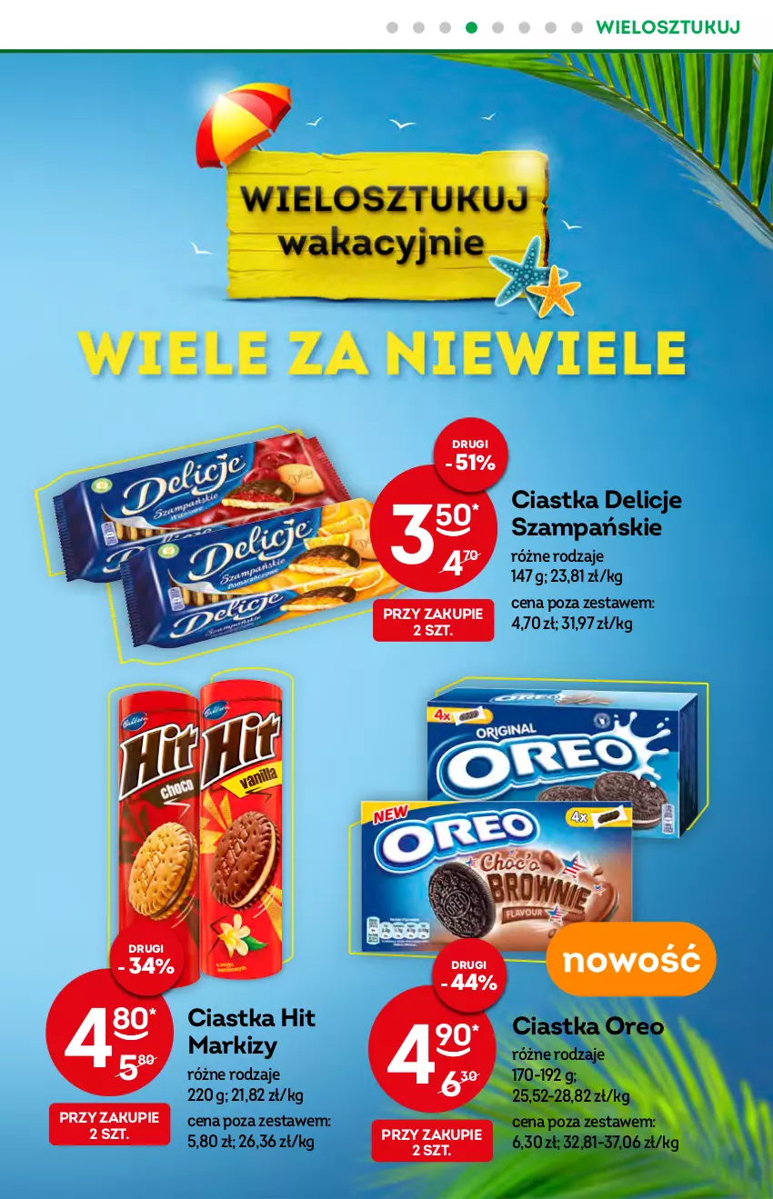 Gazetka promocyjna Żabka - ważna 29.06 do 05.07.2022 - strona 11 - produkty: Ciastka, Delicje, Oreo