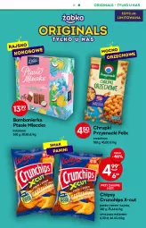Gazetka promocyjna Żabka - Gazetka - ważna od 05.07 do 05.07.2022 - strona 25 - produkty: Ser, Gin, Chipsy, Chrupki, Mleczko, Przysnacki, Ptasie mleczko, Crunchips, Felix, Kokos