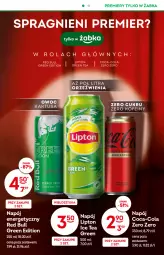Gazetka promocyjna Żabka - Gazetka - ważna od 05.07 do 05.07.2022 - strona 4 - produkty: Napój energetyczny, Red Bull, Ice tea, Coca-Cola, Lipton, Napój