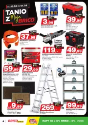 Gazetka promocyjna Bricomarche - Gazetka - ważna od 01.03 do 01.03.2025 - strona 1 - produkty: Top, Por, Gra, Drabina, Przewód, Wycieraczka, Skrzynka narzędziowa, Szlifierka kątowa, Cynk, Farba lateksowa, Regał, Bateria, Szlifierka, Farba akrylowa, Dźwig, Fa