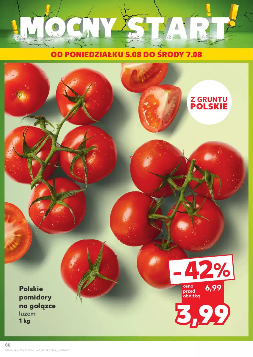 Gazetka promocyjna Kaufland - Gazetka tygodnia - ważna 01.08 do 07.08.2024 - strona 80 - produkty: Grunt, Pomidory
