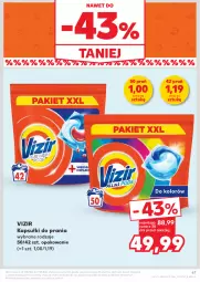 Gazetka promocyjna Kaufland - Gazetka tygodnia - Gazetka - ważna od 07.08 do 07.08.2024 - strona 67 - produkty: Vizir, Kapsułki do prania
