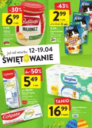 Gazetka promocyjna Intermarche - Wielkanoc - Gazetka - ważna od 19.04 do 19.04.2022 - strona 11 - produkty: Majonez, Rum, Gin, Papier, Pasta do zębów, Papier toaletowy, Felix, Pudliszki, Colgate, LG