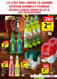 Gazetka promocyjna Intermarche - Wielkanoc - Gazetka - ważna od 19.04 do 19.04.2022 - strona 13 - produkty: Piwa, Piwo, Gra, Namysłów, Warka