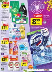 Gazetka promocyjna Intermarche - Wielkanoc - Gazetka - ważna od 19.04 do 19.04.2022 - strona 45 - produkty: Płyn do prania, Domestos, Papier, Proszek do prania, Cillit Bang, Płyn do płukania, Ręcznik, Kostka do wc, Fairy, Ariel, Kapsułki do prania, Lenor, Fa