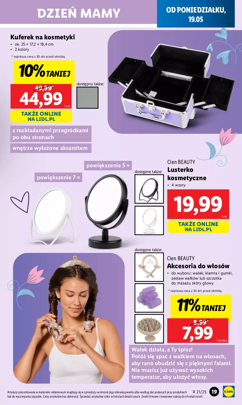 Gazetka promocyjna Lidl - GAZETKA - ważna 19.05 do 24.05.2025 - strona 23 - produkty: Aksam, Fa, Lusterko kosmetyczne, Mus, Sok, Szczotka, Wałek
