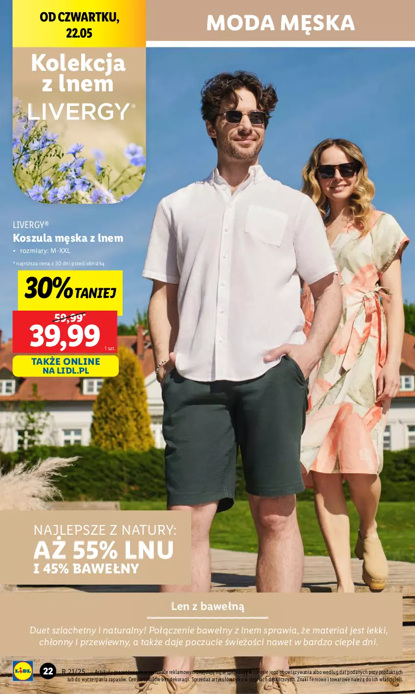 Gazetka promocyjna Lidl - GAZETKA - ważna 19.05 do 24.05.2025 - strona 26 - produkty: Kosz, Koszula, Moda
