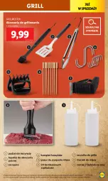 Gazetka promocyjna Lidl - GAZETKA - Gazetka - ważna od 24.05 do 24.05.2025 - strona 33 - produkty: Sos, Tłuczek, Szczotka, Szczypce, Haczyk, Grill