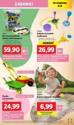 Gazetka promocyjna Lidl - GAZETKA - Gazetka - ważna od 24.05 do 24.05.2025 - strona 37 - produkty: Sok, Por, Noż, Gry, Gra, Spiderman, Rakieta, Pompka, Torba, Hasbro, Kosiarka