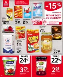 Gazetka promocyjna Selgros - Oferta spożywcza - Gazetka - ważna od 21.07 do 21.07.2021 - strona 12 - produkty: Corn flakes, Sos, Ser, Cukier, Dżem, Miód, Mola, Galaretka, Soda oczyszczona, Marmolada, Deser, Gala, LG