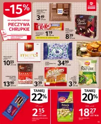 Gazetka promocyjna Selgros - Oferta spożywcza - Gazetka - ważna od 21.07 do 21.07.2021 - strona 15 - produkty: Piec, Pistacje, Kit Kat, Lajkonik, Por, Chrupki, Wawel, Mleczko, Sport, Czekolada, Ptasie mleczko, Felix, Ritter Sport, Lay’s, Merci