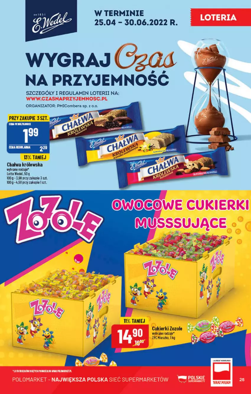 Gazetka promocyjna PoloMarket - Gazetka pomocyjna - ważna 04.05 do 10.05.2022 - strona 25 - produkty: Chałwa, Cukier, Cukierki, Gra