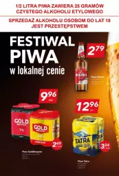 Gazetka promocyjna Lewiatan - Gazetka - ważna od 17.01 do 17.01.2024 - strona 3 - produkty: Piwa, Piwo, Gra, Tatra