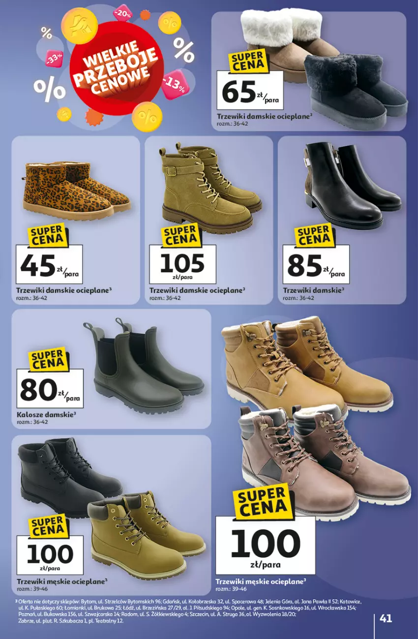 Gazetka promocyjna Auchan - Pewność niskich cen Hipermarket - ważna 02.10 do 08.10.2025 - strona 41