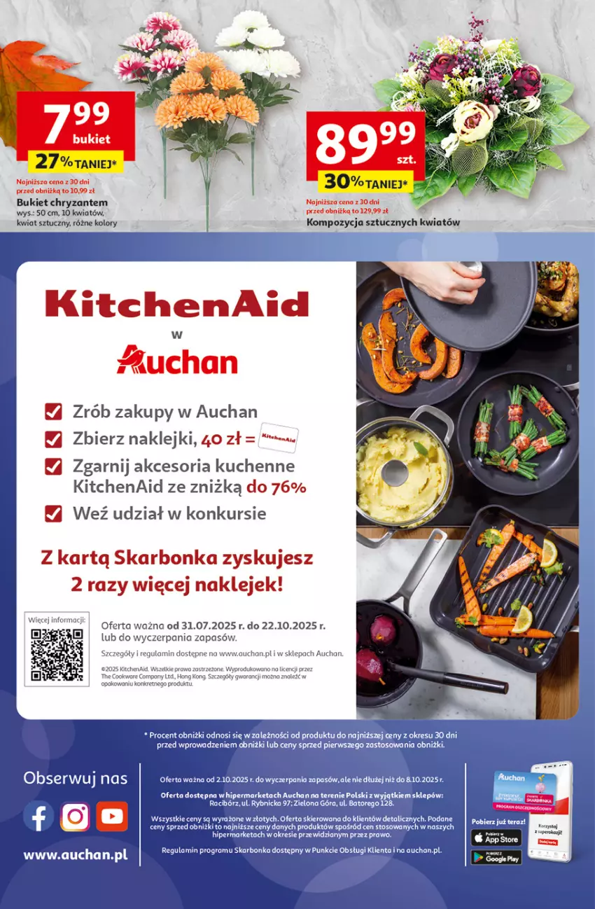 Gazetka promocyjna Auchan - Pewność niskich cen Hipermarket - ważna 02.10 do 08.10.2025 - strona 45 - produkty: Bukiet, Gra, Klej, Kret, Ser, Sony