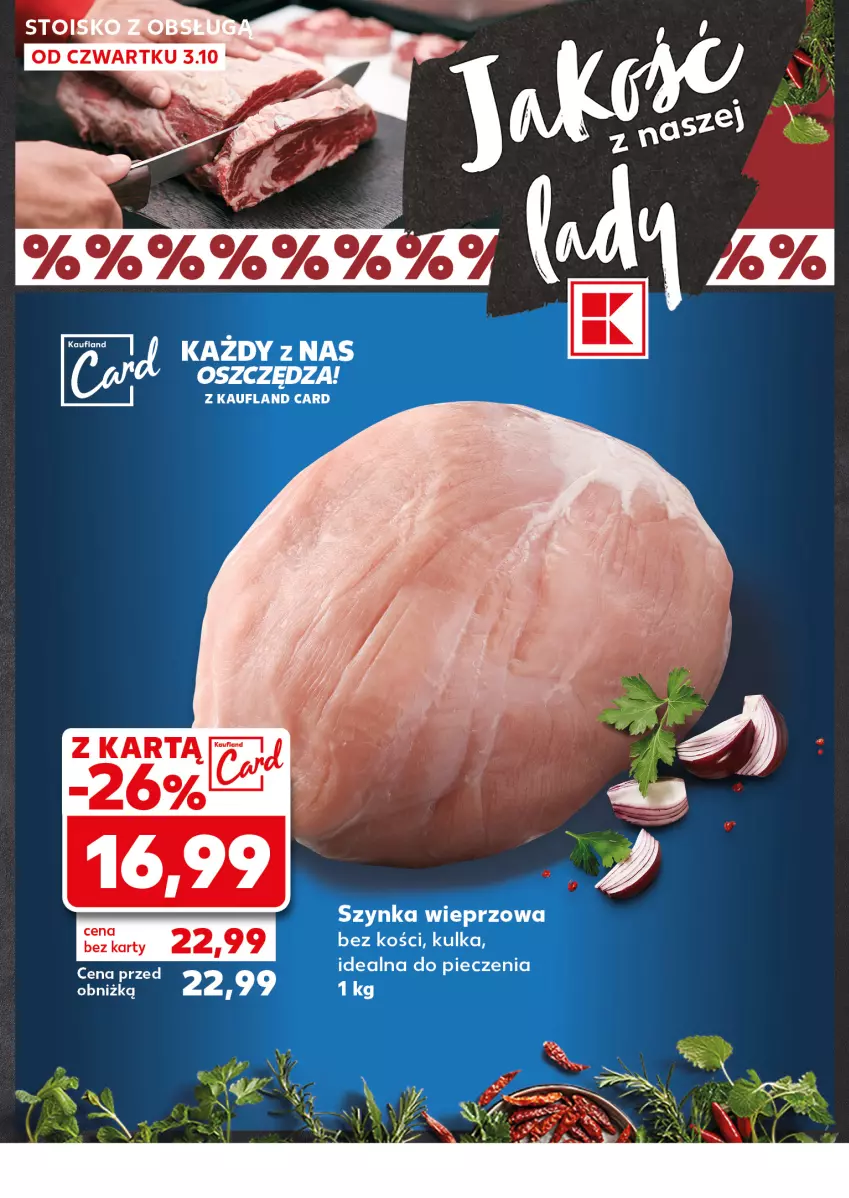 Gazetka promocyjna Kaufland - Kaufland - ważna 07.10 do 09.10.2024 - strona 16 - produkty: Piec, Szynka, Szynka wieprzowa