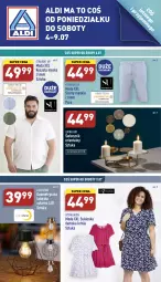 Gazetka promocyjna Aldi - Zaplanuj zakupy wcześniej - Gazetka - ważna od 09.07 do 09.07.2022 - strona 1 - produkty: Latarnia, Szorty, Kosz, Koszula, Moda, Sukienka, Fa