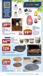 Gazetka promocyjna Aldi - Zaplanuj zakupy wcześniej - Gazetka - ważna od 09.07 do 09.07.2022 - strona 11 - produkty: Piec, Latarnia, Stół, Kosz, LANA, Silan, Piekarnik, Patelnia, Podkład, Akumulator