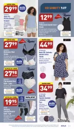 Gazetka promocyjna Aldi - Zaplanuj zakupy wcześniej - Gazetka - ważna od 09.07 do 09.07.2022 - strona 9 - produkty: Podkoszulek, Biustonosz, Karp, Kosz, Wełna, Moda, Figi, Spodnie, Sukienka, Piżama, Queentex, Fa