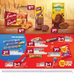 Gazetka promocyjna Stokrotka - Katalog Jesienne Inspiracje! - Gazetka - ważna od 28.10 do 28.10.2026 - strona 19 - produkty: BelVita, Zegarek, Torebka, Ciastka, Warzywa, Ser, Gin, Gra, Cukier, Kawa, Chupa Chups, Lody, Herbatniki, Zegar, Mentos, Owoce, Deser, Cukierki, Lizaki, Kakao, Mięso