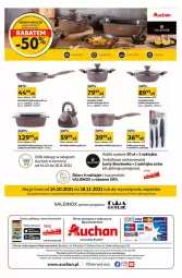 Gazetka promocyjna Auchan - Hiperoszczędzanie z Kartą Skarbonka 2 Hipermarkety - Gazetka - ważna od 20.10 do 20.10.2021 - strona 32 - produkty: Ser, Gra, Czajnik, Klej, Tera, Patelnia, Rondel, Fa