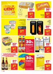 Gazetka promocyjna Carrefour - Gazetka Market - Gazetka - ważna od 27.06 do 27.06.2021 - strona 6 - produkty: Piwa, Piwo, Sałatka, Serek puszysty, Ketchup, Makaron, Ser, Por, Gra, Rio Mare, Papier do ksero, Papier, Piątnica, Jaja, Kosz, Parasol, Sałat, Serek, Sport, Isana, Tuńczyk, Twój Smak, Biszkopty, Kozel, Hellmann’s