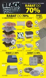 Gazetka promocyjna Jysk - Gazetka Black Friday - Gazetka - ważna od 27.11 do 27.11.2022 - strona 10 - produkty: Koc, Tran, Narzuta, Siedzisko, Poduszka, Dywan, Fa