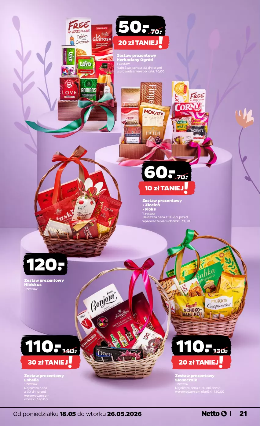 Gazetka promocyjna Netto - Od Poniedziałku - ważna 18.05 do 23.05.2026 - strona 21 - produkty: Cień, Hibiskus, Ogród, Zestaw prezentowy