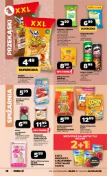 Gazetka promocyjna Netto - Od Poniedziałku - Gazetka - ważna od 23.05 do 23.05.2026 - strona 18 - produkty: Ketchup, Corn flakes, Ser, Gin, Gra, Bell, Beko, Krążki cebulowe, Papryka, Ksylitol, Chipsy, Mango suszone, Chrupki, Dżem, Mąka, Miód, Galaretki, Pringles, Danio, Gala, Mango, Nestlé, Bakalland, Fa