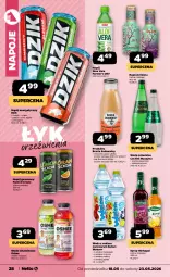 Gazetka promocyjna Netto - Od Poniedziałku - Gazetka - ważna od 23.05 do 23.05.2026 - strona 28 - produkty: Sok, Mus, Napój energetyczny, Truskawki, Cytryny, Napoje, Maliny, Aloe vera, Napój gazowany, Smoothie, Syrop, Szyna, Kubuś Waterrr, Oshee, Woda mineralna, Kubuś, Woda, Napój, Herbapol, Jabłka, Fa